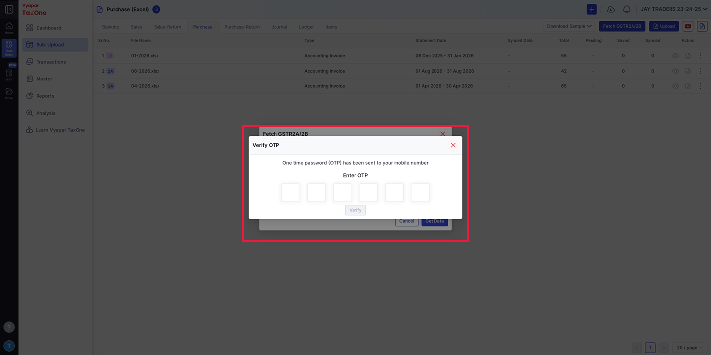 Step 5 - OTP Verification